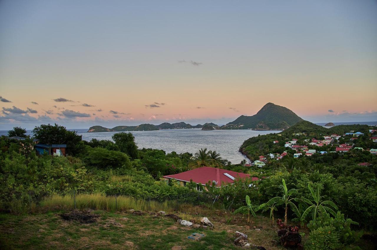 Ti Kaz Anoli Vue Epoustouflante Sur La Baie Villa Terre-de-Bas ภายนอก รูปภาพ