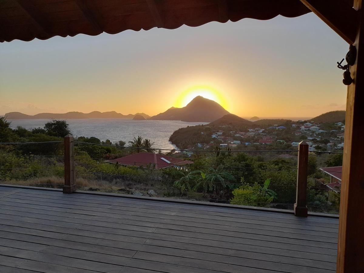 Ti Kaz Anoli Vue Epoustouflante Sur La Baie Villa Terre-de-Bas ภายนอก รูปภาพ