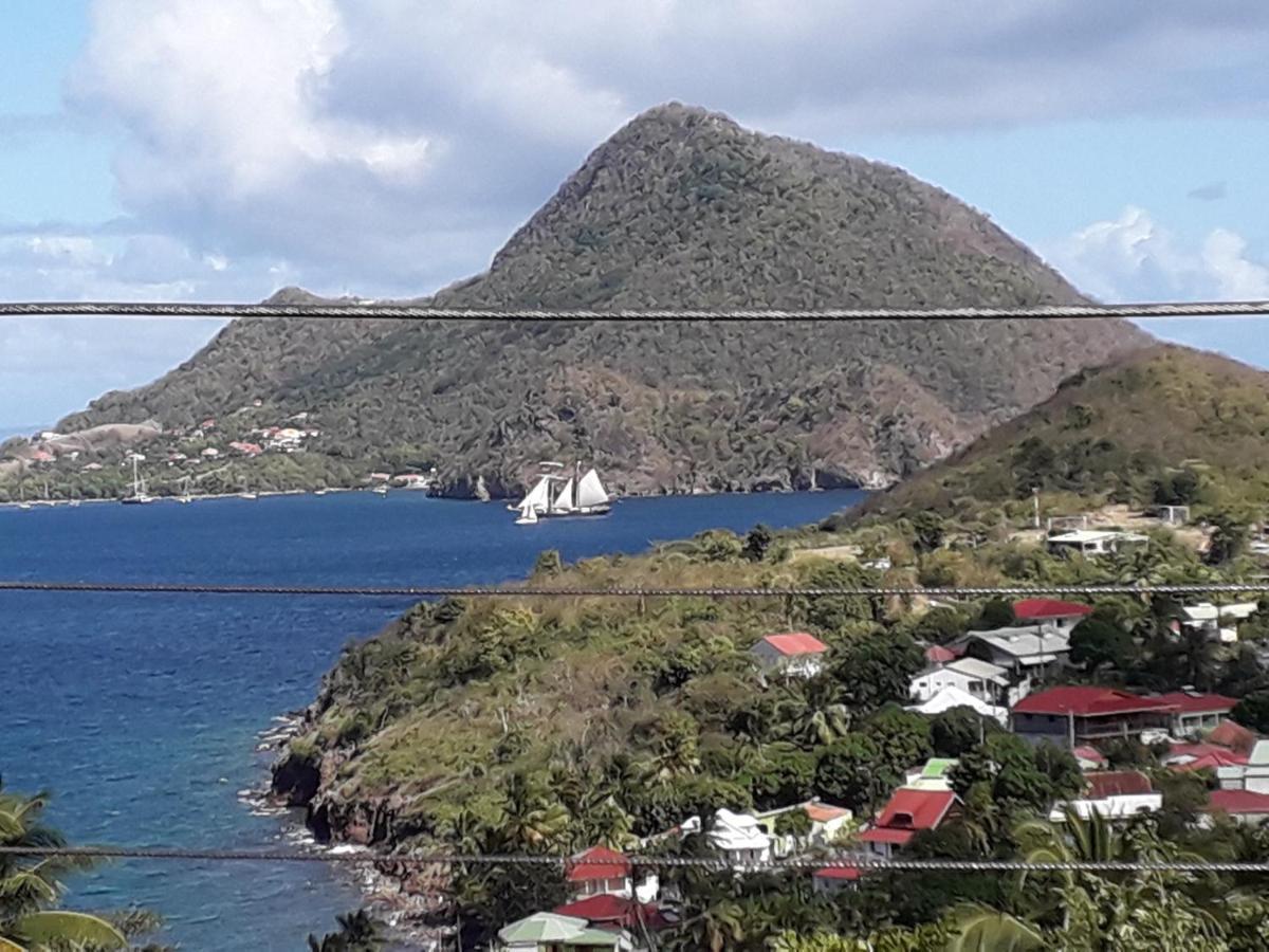 Ti Kaz Anoli Vue Epoustouflante Sur La Baie Villa Terre-de-Bas ภายนอก รูปภาพ