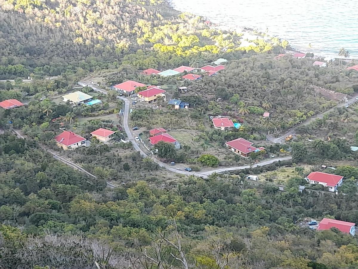 Ti Kaz Anoli Vue Epoustouflante Sur La Baie Villa Terre-de-Bas ภายนอก รูปภาพ