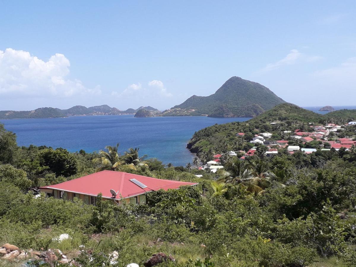 Ti Kaz Anoli Vue Epoustouflante Sur La Baie Villa Terre-de-Bas ภายนอก รูปภาพ