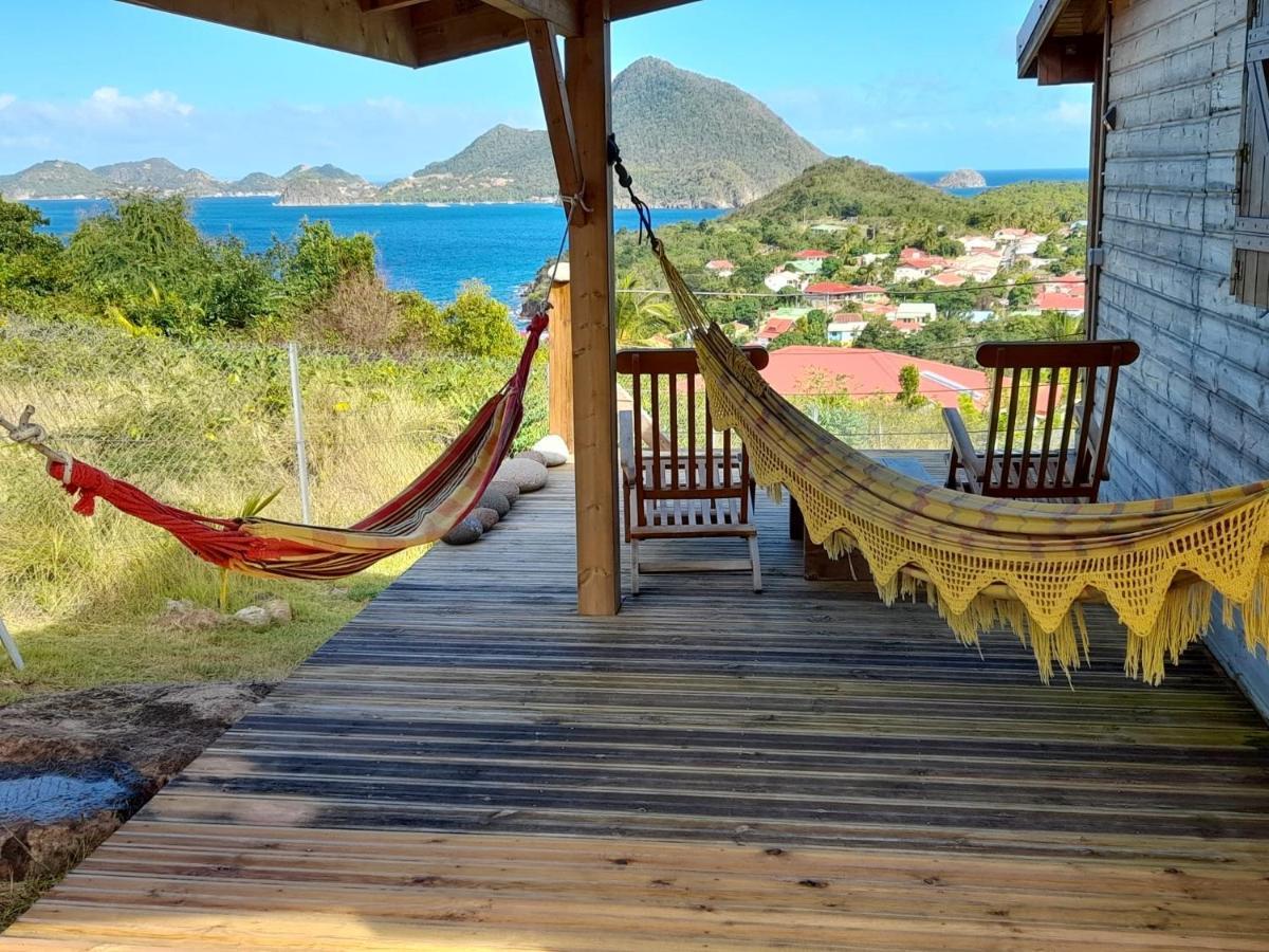 Ti Kaz Anoli Vue Epoustouflante Sur La Baie Villa Terre-de-Bas ภายนอก รูปภาพ