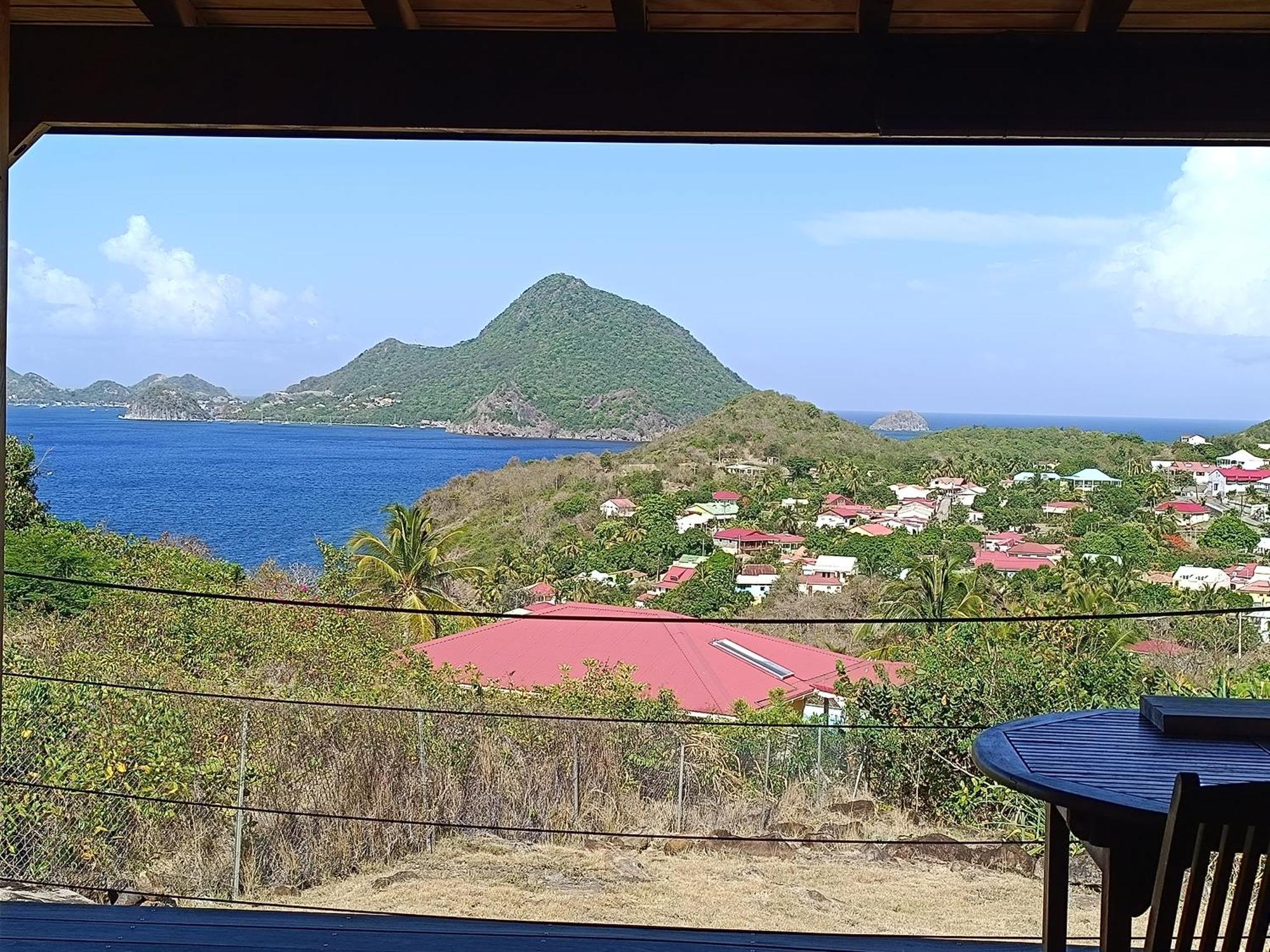 Ti Kaz Anoli Vue Epoustouflante Sur La Baie Villa Terre-de-Bas ภายนอก รูปภาพ